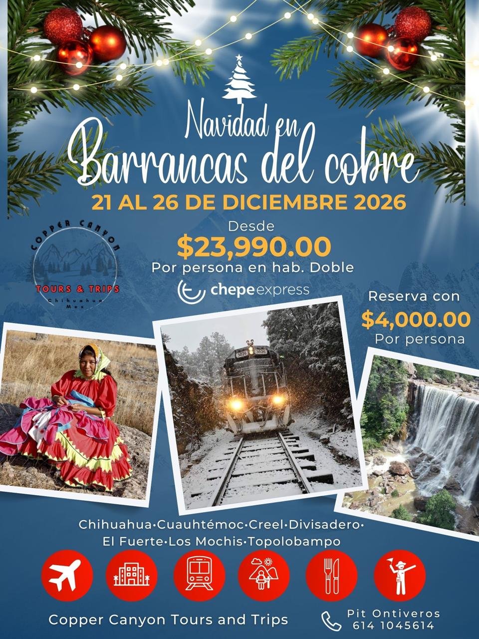 Navidad en Barrancas del Cobre